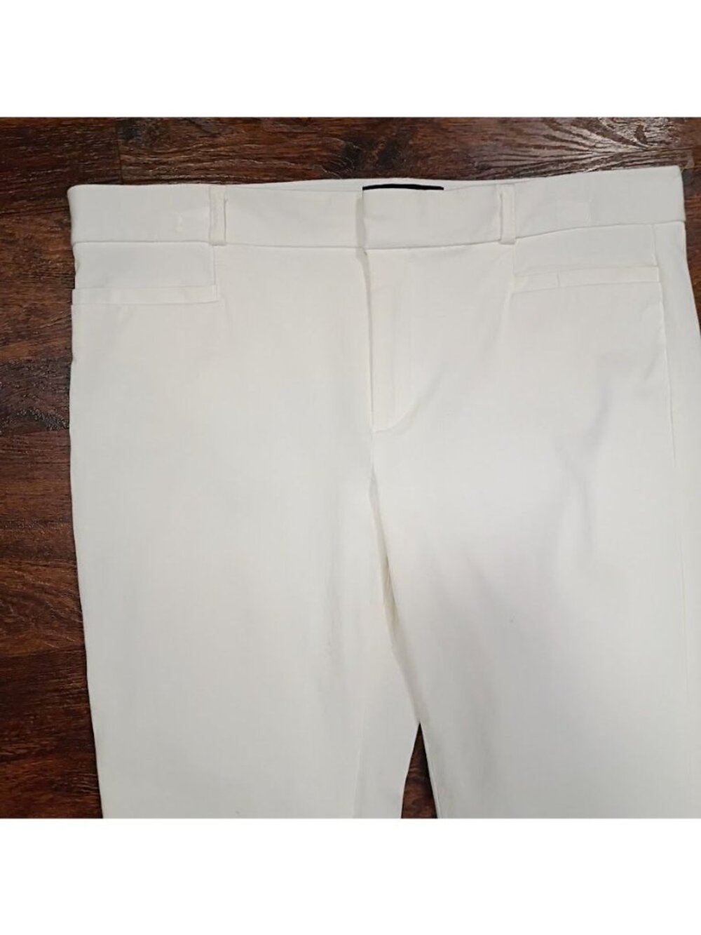 Banana Republic Size 12 Sloan Fit Womens White Dress Pants - Picture 6 of 11